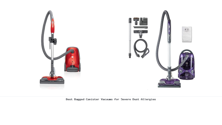 Best Bagged Canister Vacuums for Severe Dust Allergies