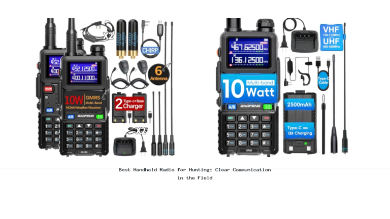 Best Handheld Radio for Hunting: Clear Communication in the Field