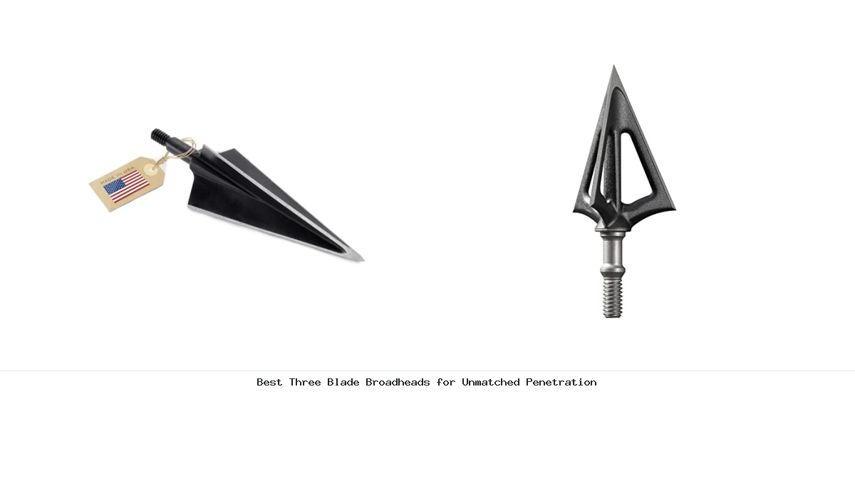 Best Three Blade Broadheads for Unmatched Penetration
