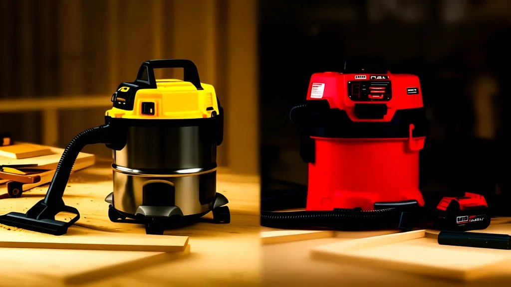 Dewalt 20V MAX Wet Dry Vac vs Milwaukee M18 FUEL Shop Vac: Which Powerhouse Wins?