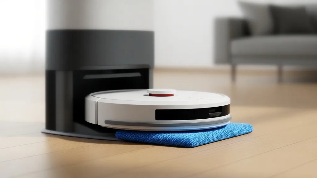 How Self-Cleaning Vacuum Docks Sanitize Mop Pads