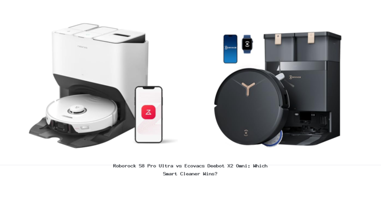 Roborock S8 Pro Ultra vs Ecovacs Deebot X2 Omni: Which Smart Cleaner Wins?