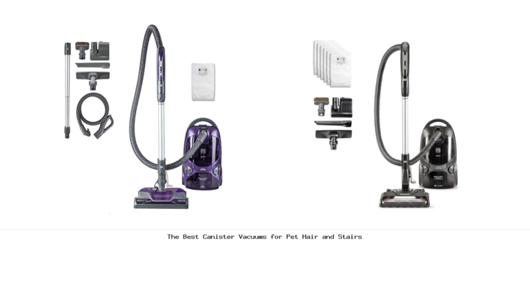 The Best Canister Vacuums for Pet Hair and Stairs