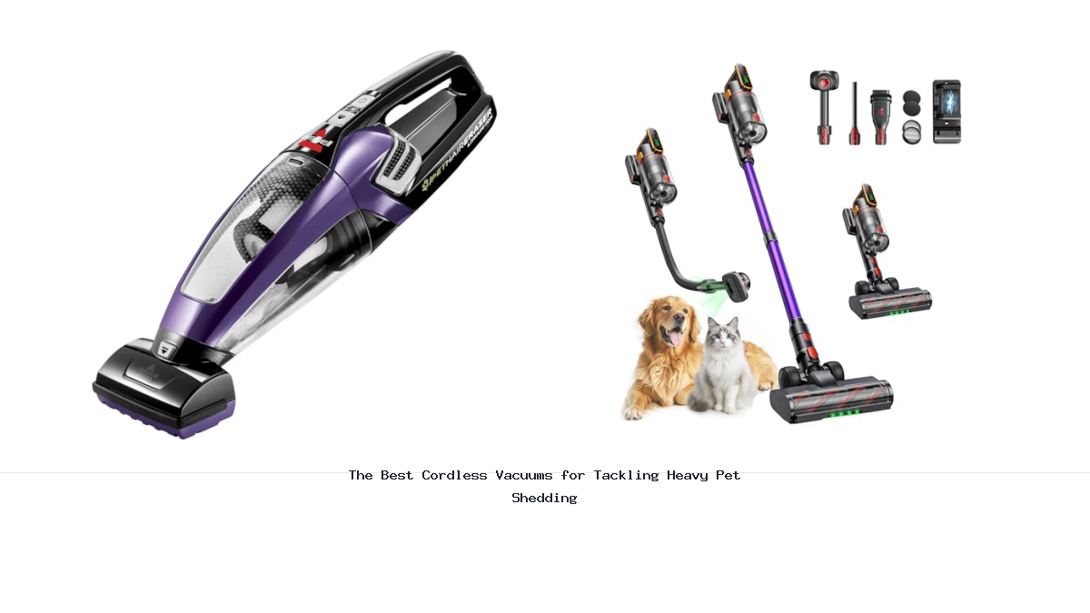 The Best Cordless Vacuums for Tackling Heavy Pet Shedding