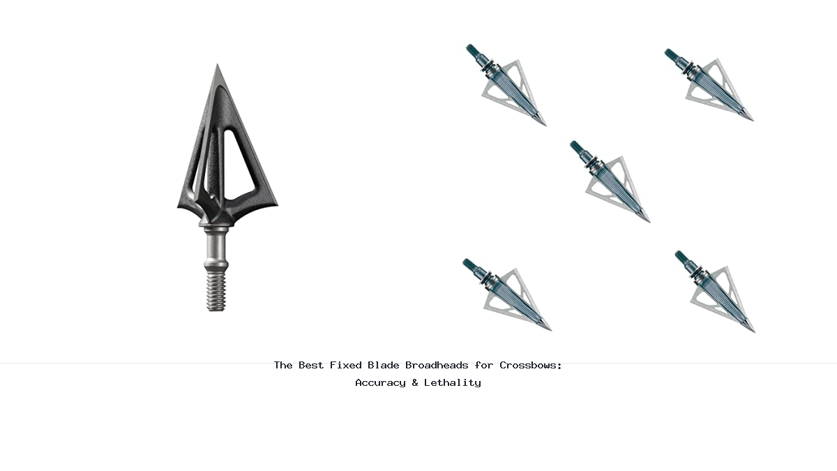 The Best Fixed Blade Broadheads for Crossbows: Accuracy & Lethality
