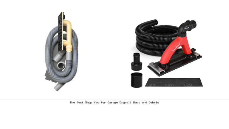 The Best Shop Vac for Garage Drywall Dust and Debris