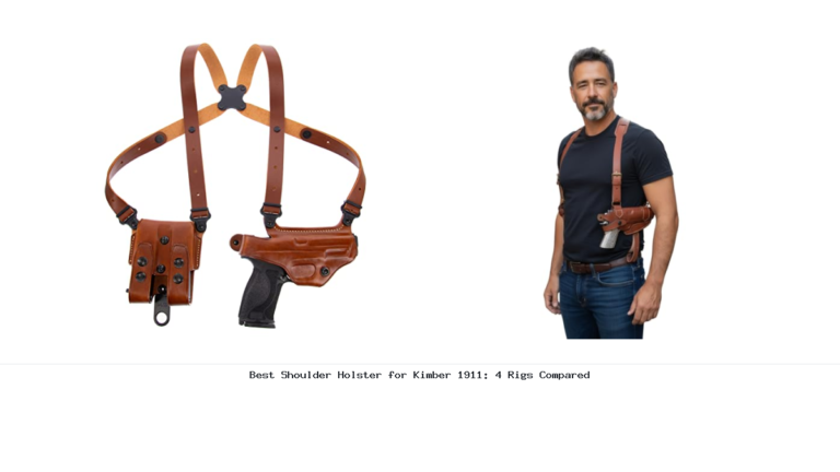 Best Shoulder Holster for Kimber 1911: 4 Rigs Compared